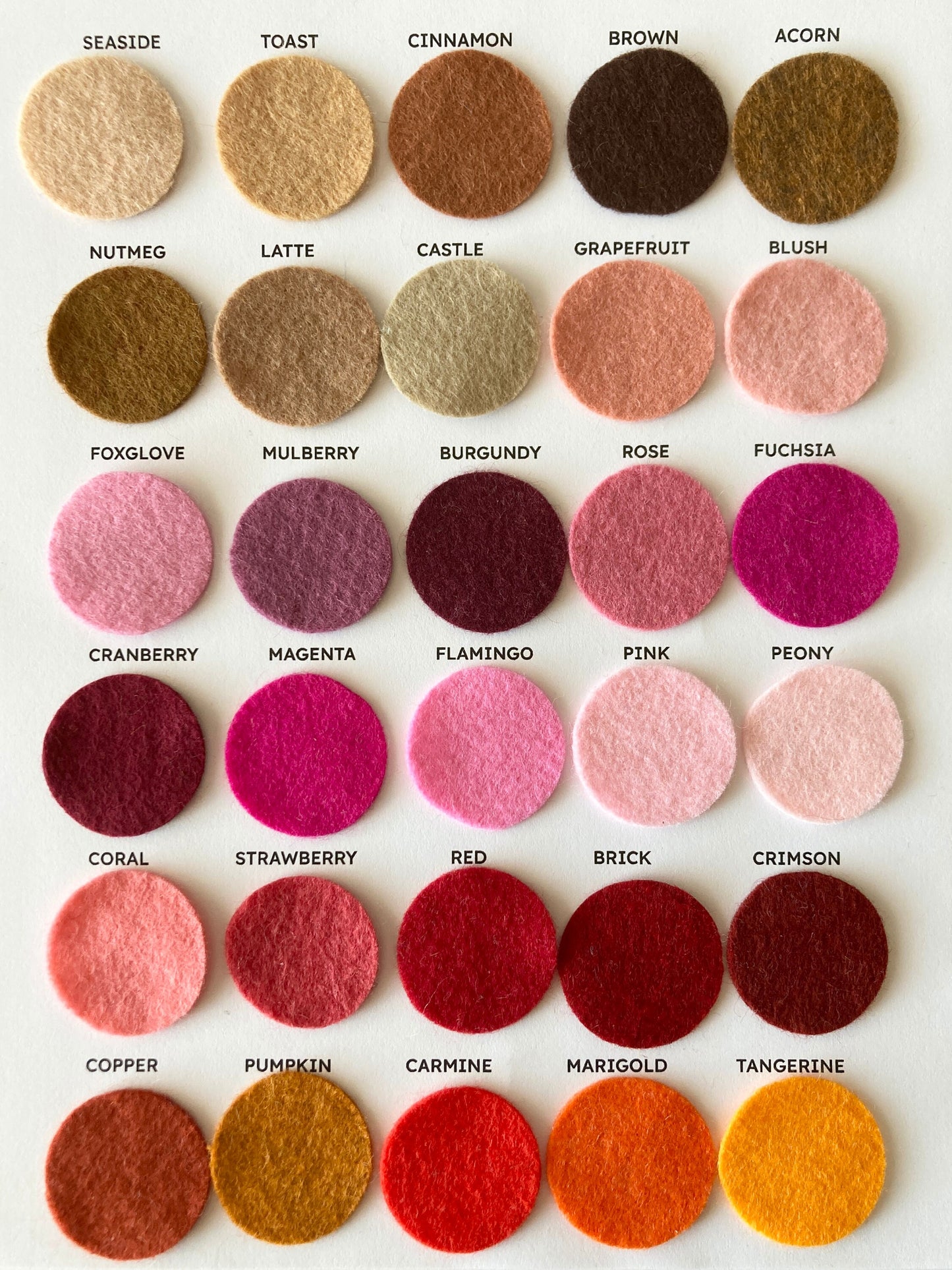 Felt Wildflower Stem: Custom Color, Build Your Own Bouquet