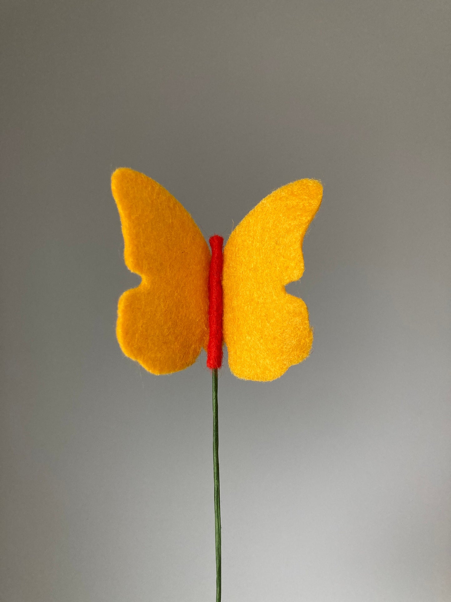 Felt Butterfly Pick: Bouquet Flower Accessory