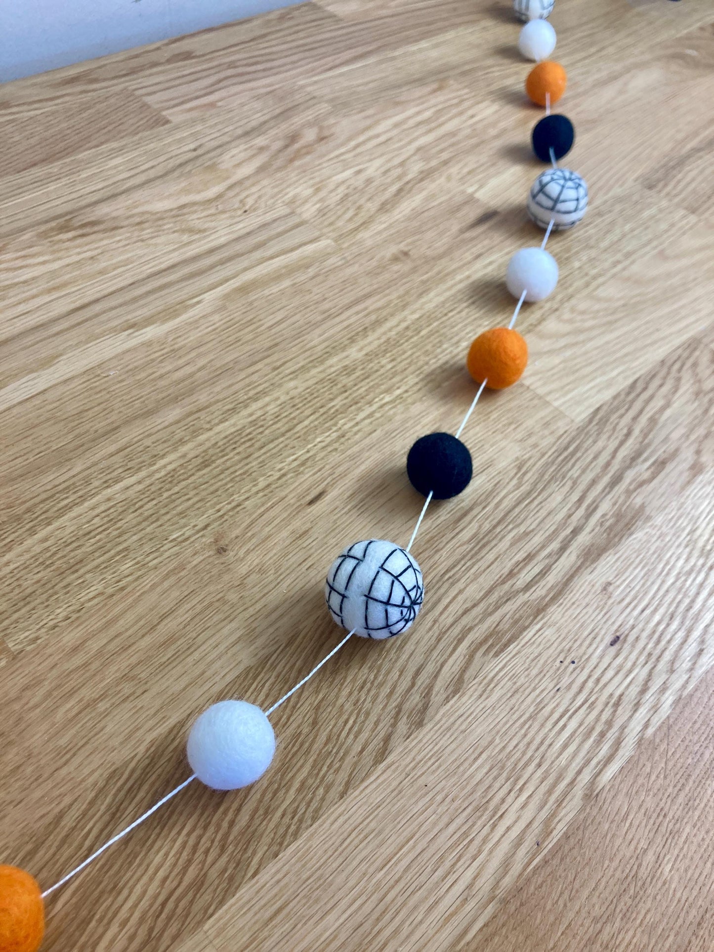 Felt Halloween Garland, Halloween Decoration