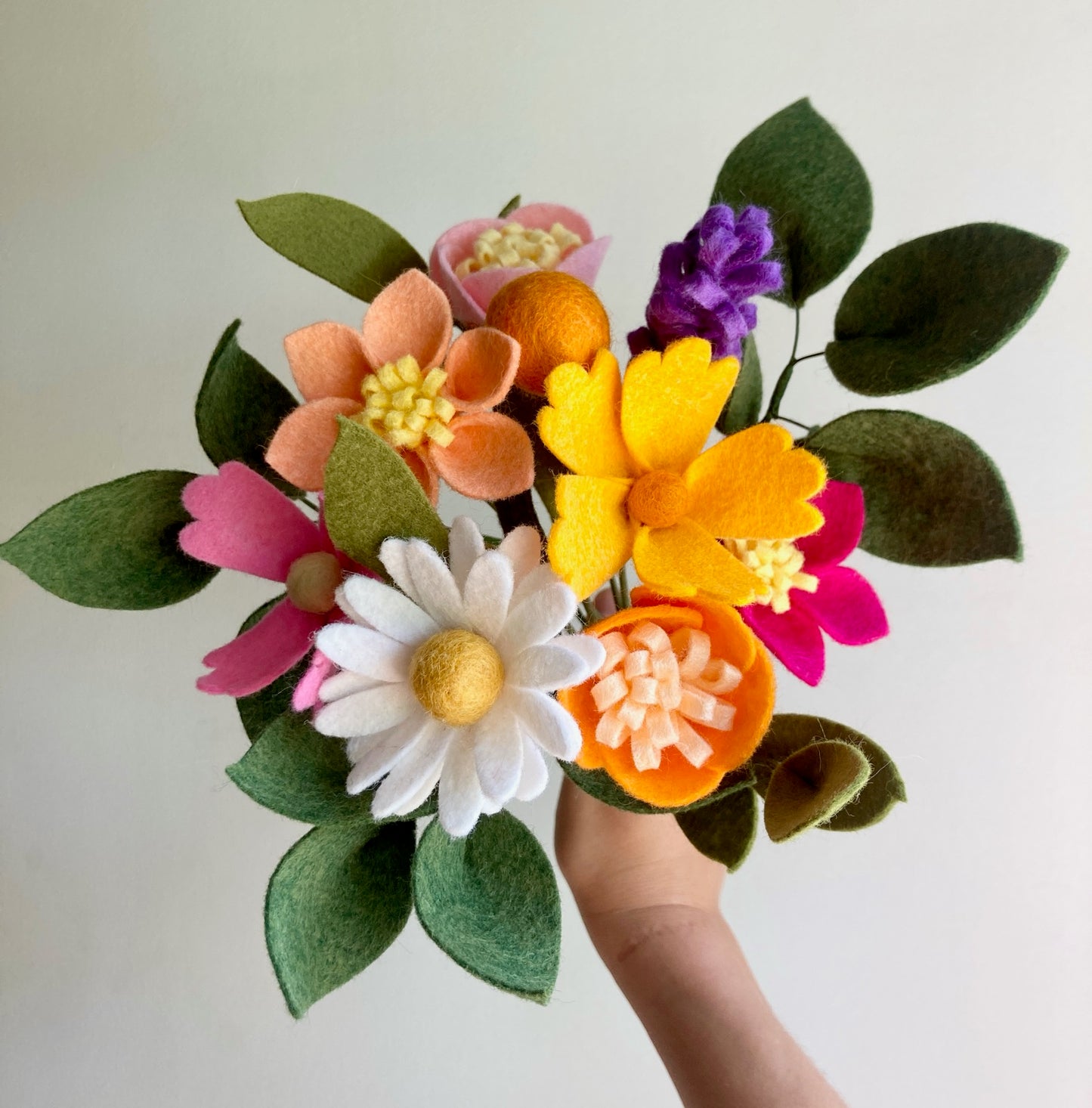 Make A Felt Wildflower Bouquet Local Craft Workshop