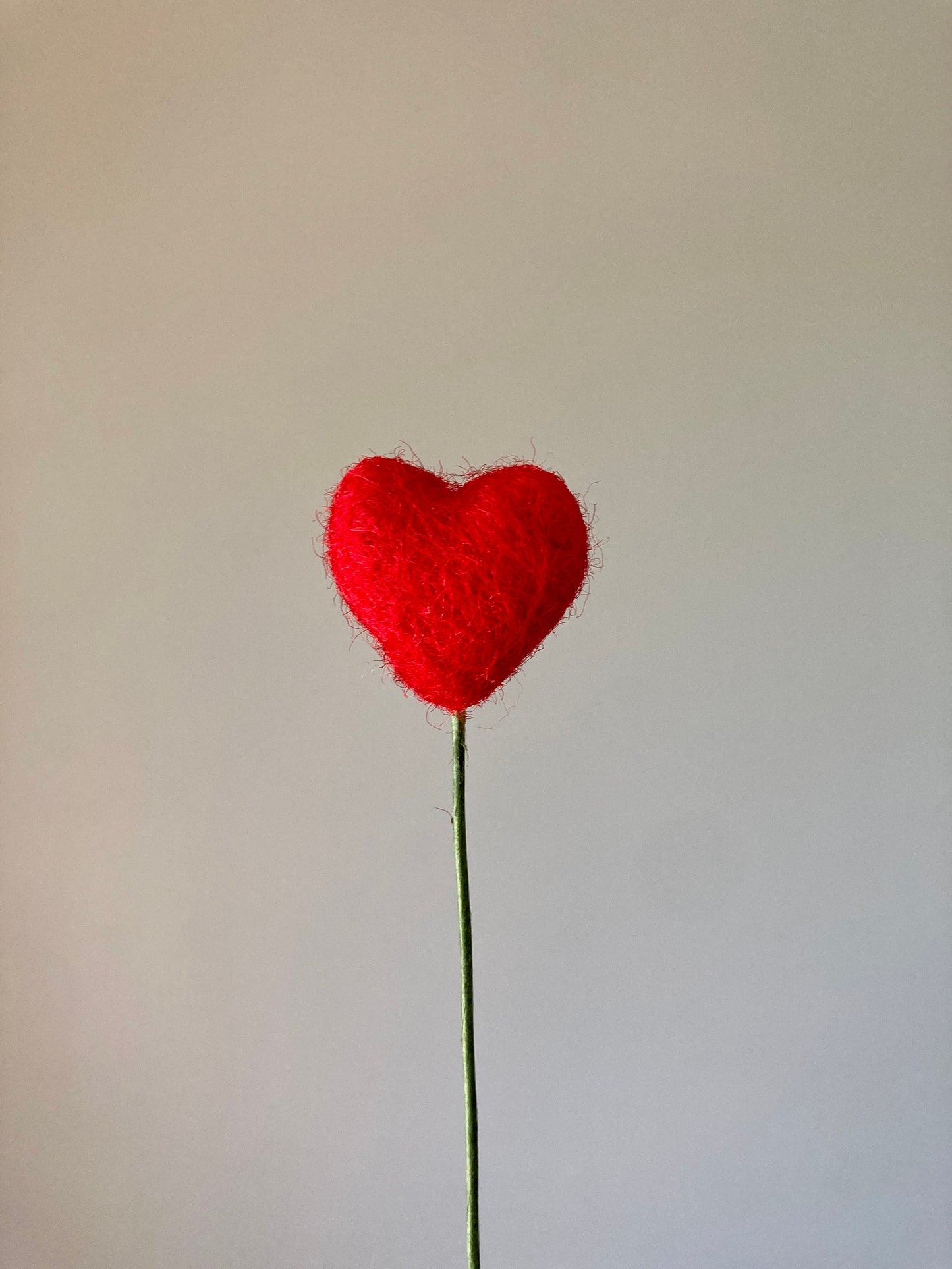 Tiny Felt Heart Pick, Multiple Colors