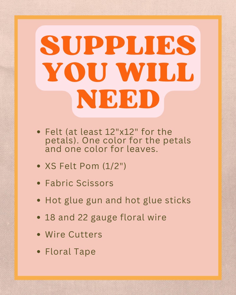 Felt Dahlia SVG and PDF Pattern and Tutorial, Digital Download