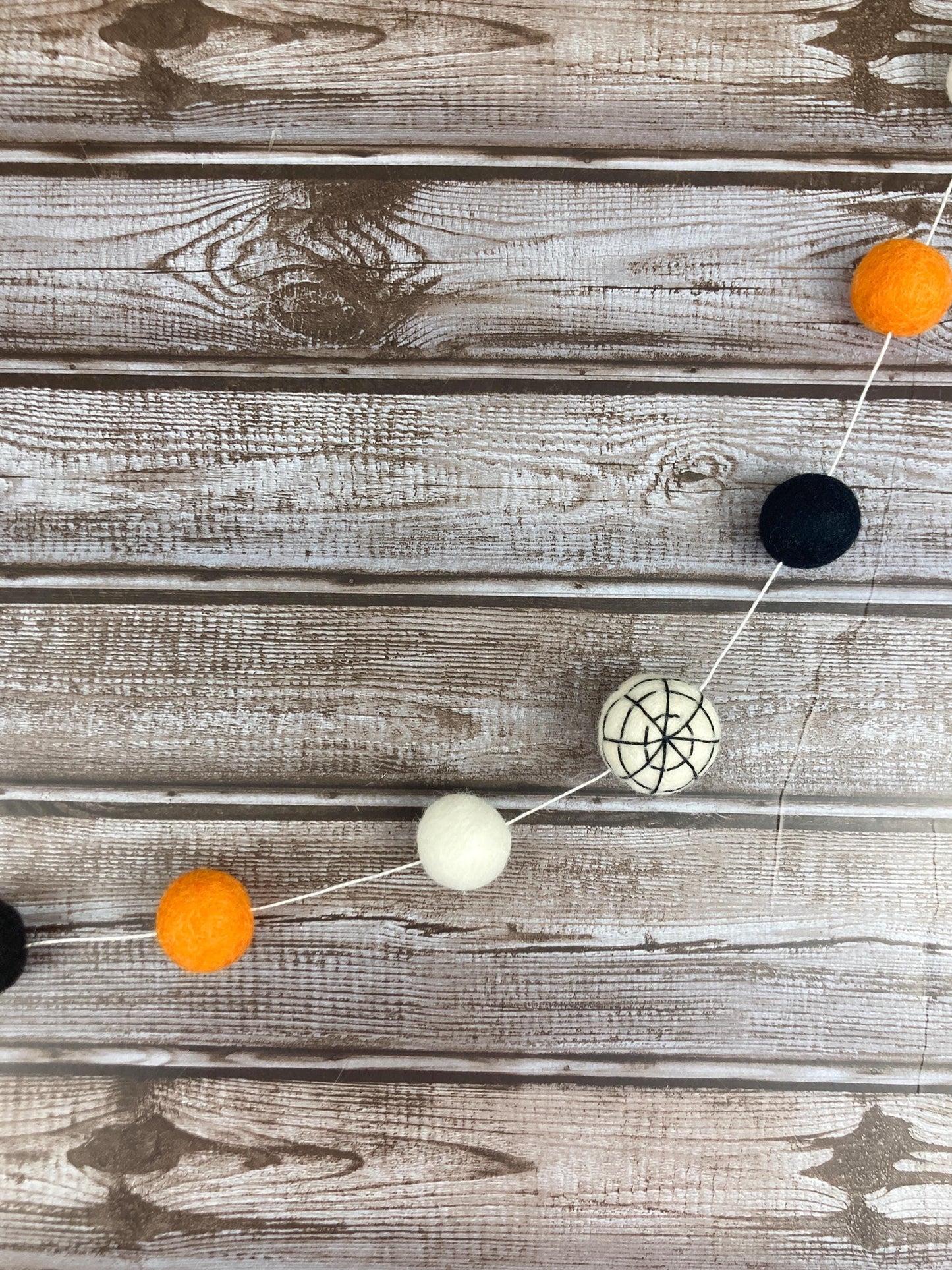 Felt Halloween Garland, Halloween Decoration